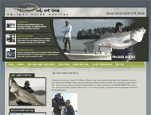 Tablet Screenshot of outoflinefishingcharter.com